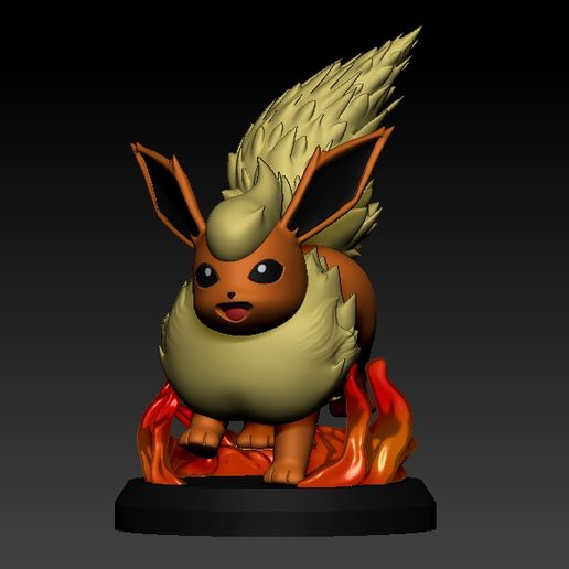 ZBrush-Document4.jpg Pokémon flareon