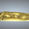 Decor-31-05.jpg STL file Bas-relief dolphins original real 3D Relief Round Rope Rosette For CNC building decor ceiling or wall mounting for decoration cd-31 3d print・3D print model to download