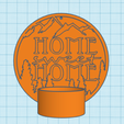 hshtl.PNG Home Sweet Home Tealight Candle Holder