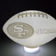 IMG_20230121_200424604.jpg San Francisco 49ers  FOOTBALL LIGHT, TEALIGHT, READING LIGHT, PARTY LIGHT