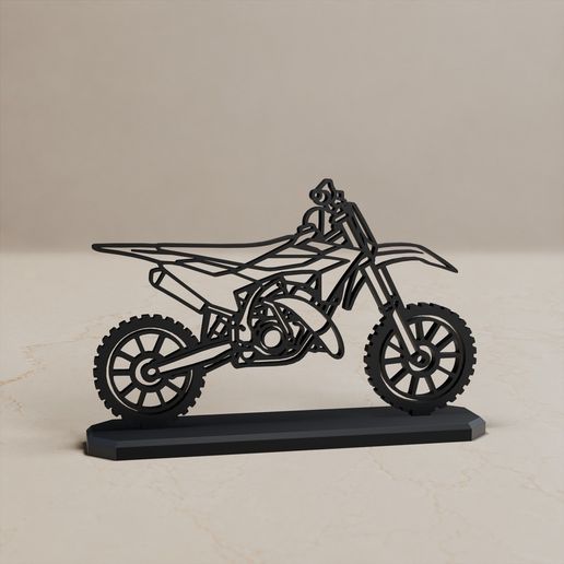 KTM 50 SX MODELL STAND DECOR