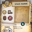 RANGE Runner (+1) | 0). Immune to Gas ATTACK i RIVET WARS - CUSTOM - Space Marine - Just a little guy