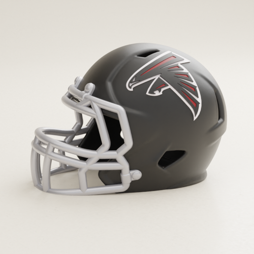 🪖 NFL ATLANTA FALCONS HELMET・ STL File for 3D printing・Cults