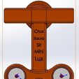 crux.jpg Cross candle holder, three-candlestick candlestick