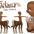 3.png [FANTASIA BJD] - Fantasia Centaur Version 28cm Ball Jointed Doll - (For FDM and SLA Printing)