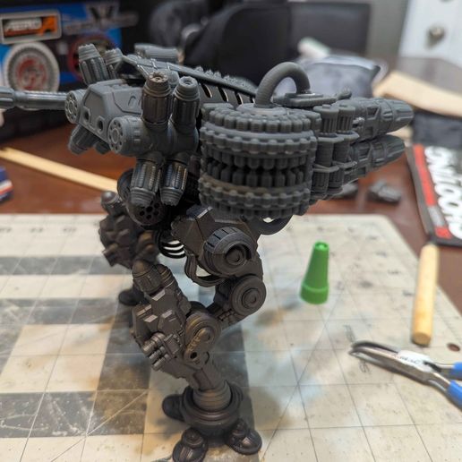 15mmKampfHund-Printed-6.jpg 15mm (1/100th Scale) Project KampfHund Light Main Battle Titan