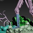 S-32.jpg Terminator T-800 Endoskeleton Salvation Diorama T2 Improved Version