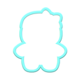 1.png Pink Gingerbread Cookie Cutter | STL File