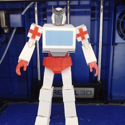 ARTICULATED G1 TRANSFORMERS RATCHET - NO SUPPORT