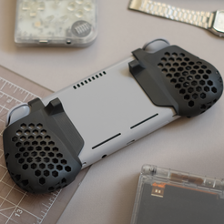 01-1.png 3D file Retroid Pocket 3/3+ Slim Grip (Aerated)・3D printer design to download