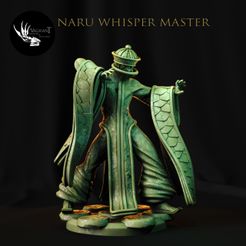 Naru_whisper_master_R1.jpg Файл 3D Нару шепчет мастер・Дизайн 3D-печати для загрузки3D