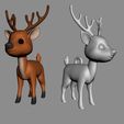 3.jpg Cute 3D Reindeer