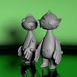 dd0013.png Ben 10 omniverse - DITTO 3D PRINTABLE (PACK OF 2)