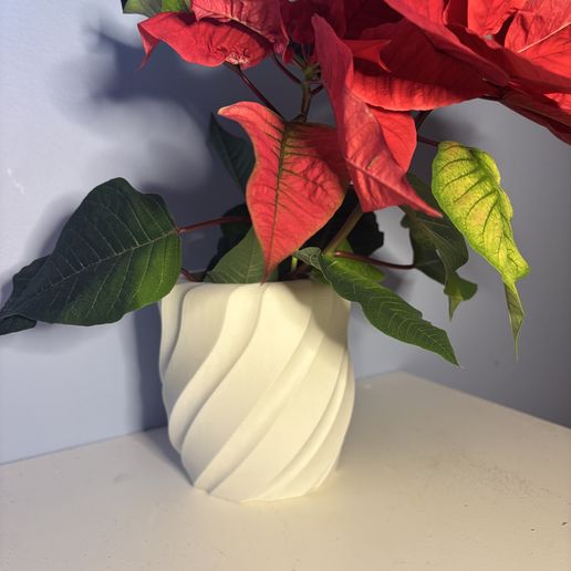 Decorative 3D Vase STL File 3D model