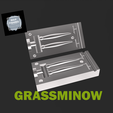 grassminow.png Grassminnow" soft lure mold 5cm