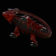 Agascorpion-highpoly-15.png Agascorpion hell monster statue fantasy agama / Scorpio POSE 1