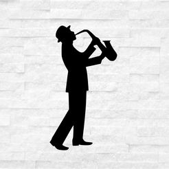 Sin-título.jpg saxophone wall art realistic wall decoration