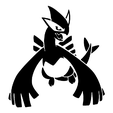 lugia2.png Lugia wall decal