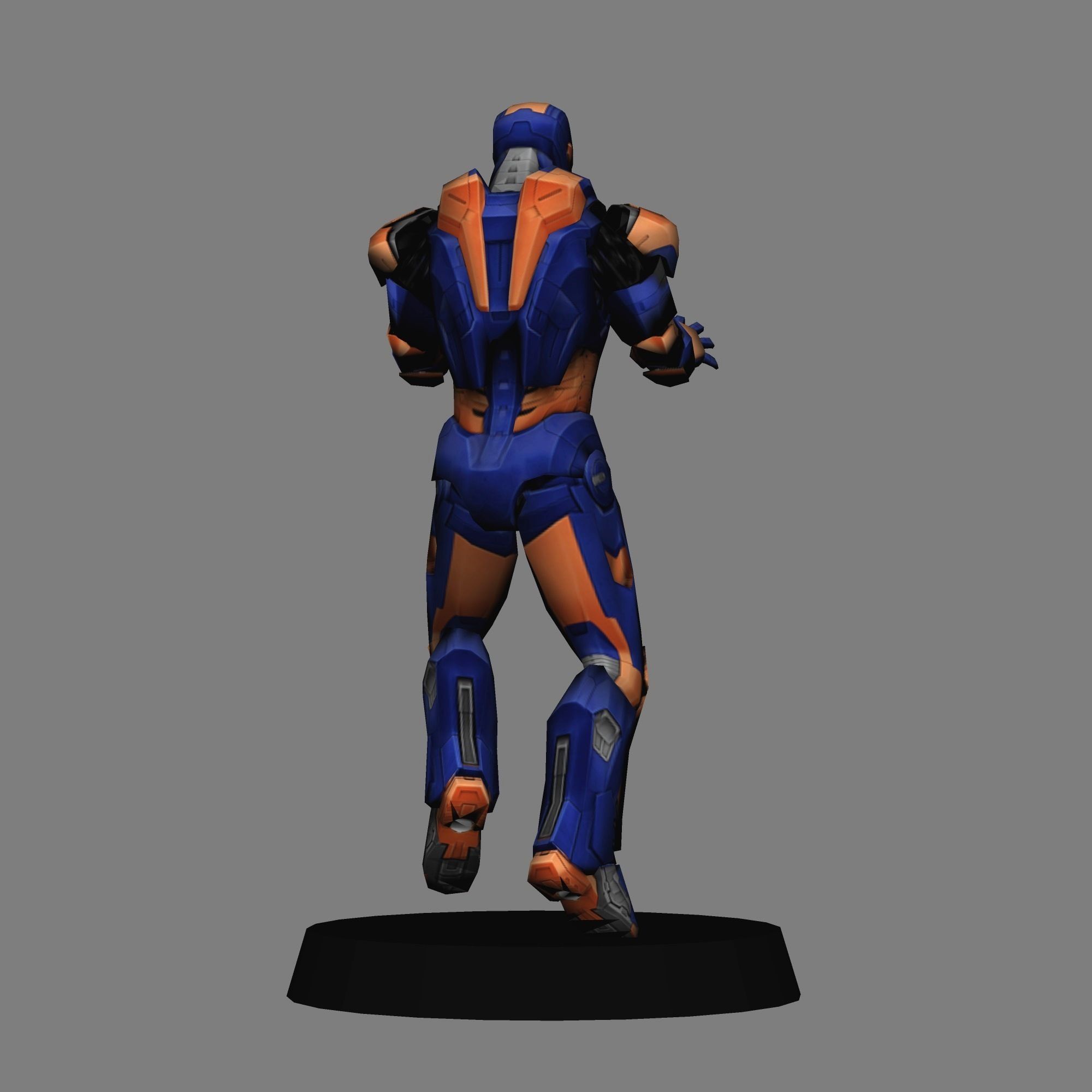 Download Stl File Ironman Mk 27 Disc - Ironman 3 Low Poly 3d Print • 3d 