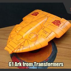 G1Ark_FS.JPG STL file [Iconic Ship Series] G1 Ark Model from Transformers・3D printing model to download