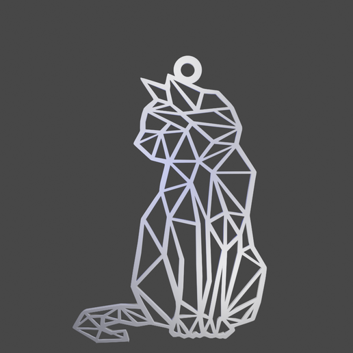 cat-geometric 3D model