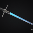 Medieval-Obi-Wan-Sword-3.png Bartok Medieval Obi-Wan Ep 1 Sword - 3D Print Files