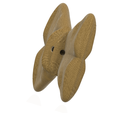 bow_tie_03 v2-02.png bow tie elegant form cosplay masquerade male female decoration 3d-print and cnc