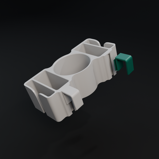 Baby crib organizer 3D model