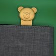 IMG_8401.jpeg Marcapáginas imprimible en 3D Oso de peluche