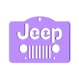 ID JEEP PLANO.stl Jeep Card Holder