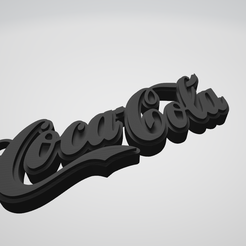 Sem-Título.png STL file KEYCHAIN Coca-cola・3D printable model to download, Bernardocp