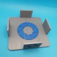 Portal-Companion-Cube-4-Piece-PLA-3D-Printed-Coaster-Set-and-Holder-3.jpg Portal Companion Cube Coaster Holder