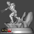 wolverine weapon x impressao02.jpg Wolverine Weapon X - Figure Printable 3D