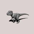 DINOSAUR-ROBOT-CUTE-2.jpg Cute Robot Dinosaur  – 3D Printable Miniature