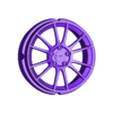 oz leggera hlt v4.stl OZ superleggera HLT Wheels 1/18 1/24