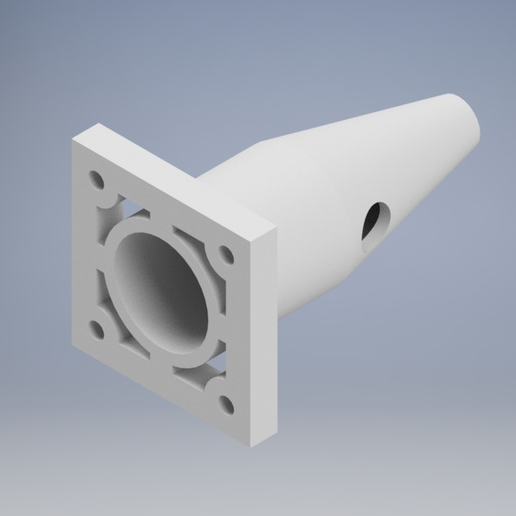 Nozzle for laser engraver