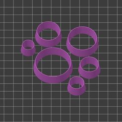 Screenshot_3.jpg 3D-Datei Circle Taper Angle Polymer Clay Cutters Set (6 Sizes)・3D-Druck-Idee zum Herunterladen, Colori_3D