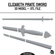 3D-model-thumbnail-01.jpg Elizabeth Pirate Sword 3D models - STL files for 3D printing