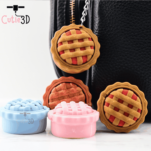 Cutie3D-Twisty-Keycap-Fidget-Clicker-Keychain-For-Pie-Lovers-05.png Цифровые загрузки - Cutie3D Twisty Keycap Fidget Clicker Keychain For Pie Lovers - Cute Backpack Keychain
