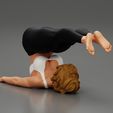Girl-02.jpg 3D file Sporty Woman Doing Yoga the Plough Posture 3D Print Model・Model to download and 3D print, 3DGeshaft