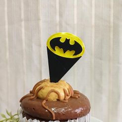 01-Batman-light.jpg Cake Topper - Super hero - Batmans light