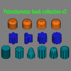 Screenshot-2023-09-28-140135.png 3MF file Potentiometer knob collection v2・3D printing idea to download