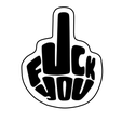 FU1.png COOKIE CUTTER - MIDDLE FINGER FU - NAUGHTY