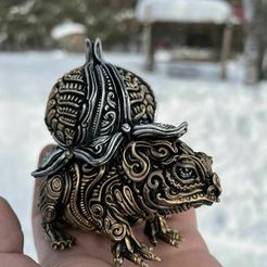 323437057_706461737936006_1439996293854804276_n-1.jpg OBJ file Ornate Bulbasaur・3D printing design to download