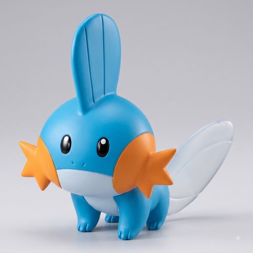 0258 Mudkip 3D Model