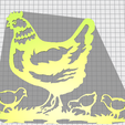 poule.PNG hen with chick