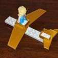 PXL_20210524_024508269.jpg Jet Airplane Wing and Tail for Lego Duplos