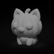cat3_previewmodel.jpg Halloween Pumpkin  Cat Figure