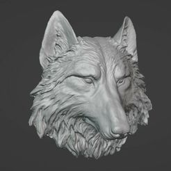 Screenshot-2023-08-08-211259.jpg Wolf Head Wall Decoration, Witcher, wolf, dog