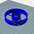 Dona.jpg STL file Donut Cutter・3D printable model to download